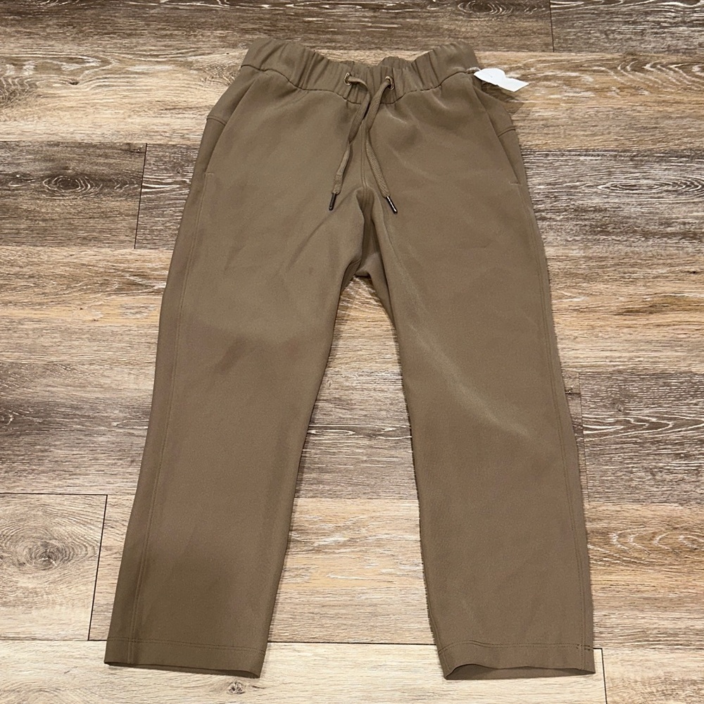 NWOT lululemon athletica Brown Drawstring Joggers